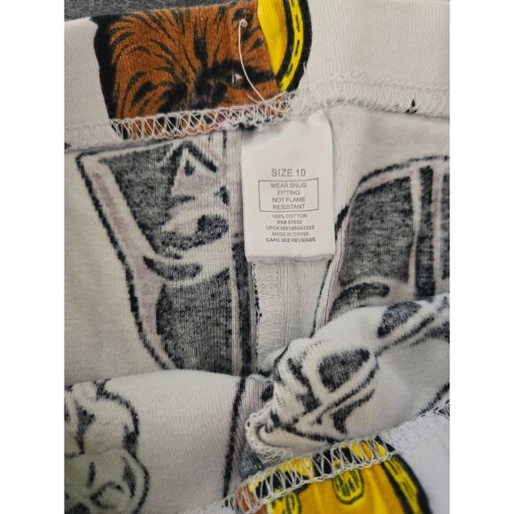 Star Wars Pajama Set Boy Size 10 Multicolor Cotton Blend - Picture 4 of 4